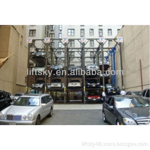 Aisle-stacking Car Parking System